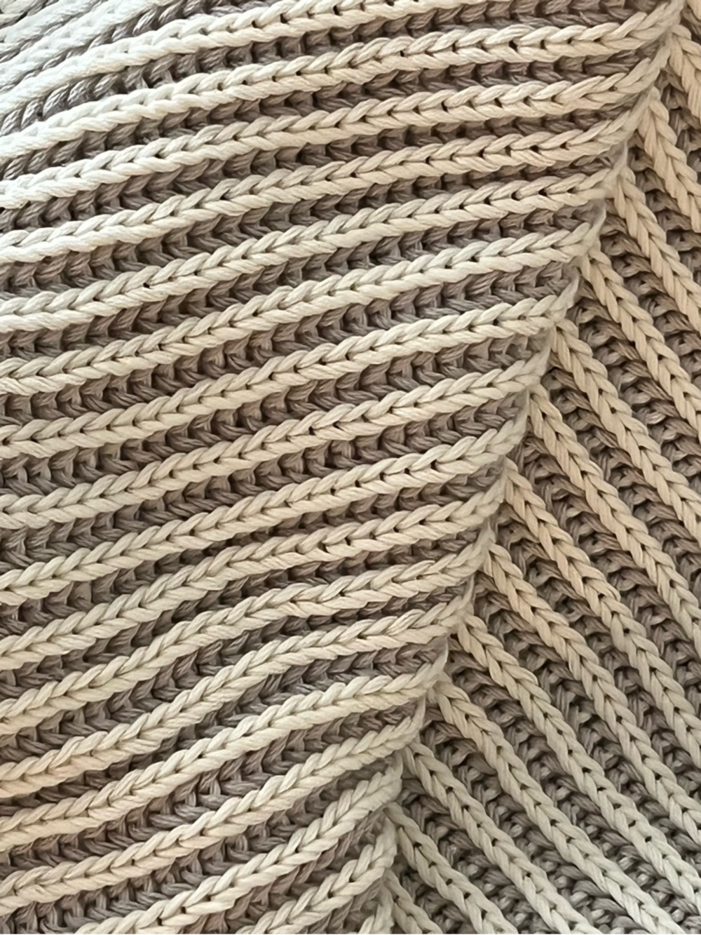 Djerf Avenue COTTON SUMMER Scarf Beige BNWT - Picture 5 of 6